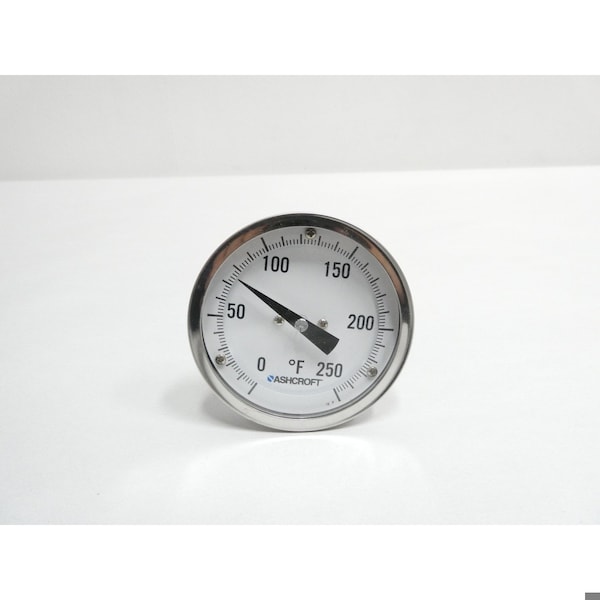 Ashcroft 3IN 1/2IN 6IN 0-250F NPT BIMETAL THERMOMETER 30-EI60R-060 - main